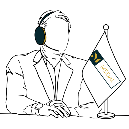 پشتیبانی صرافی مدال